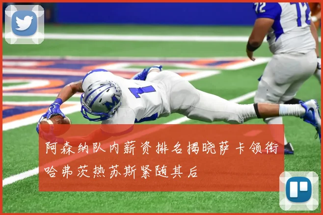 阿森纳队内薪资排名揭晓萨卡领衔哈弗茨热苏斯紧随其后